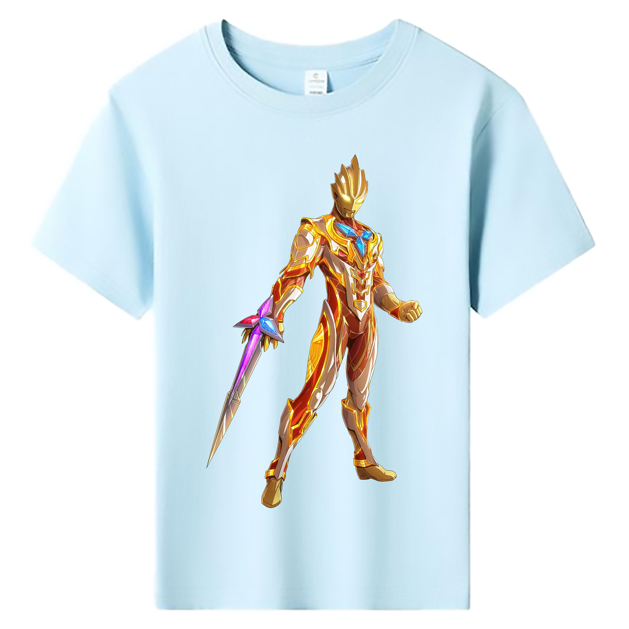 （画像用） ウルトラマン Ultraman 綿100％キッズTシャツ（フロントプリント）